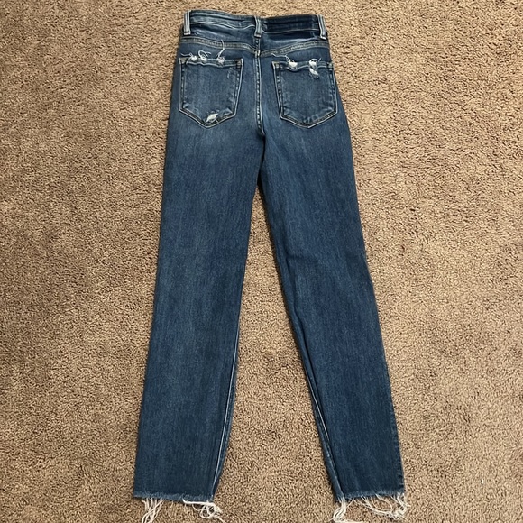Flying Monkey Super High-Rise Straight Ankle Jeans - Picture 5 of 5